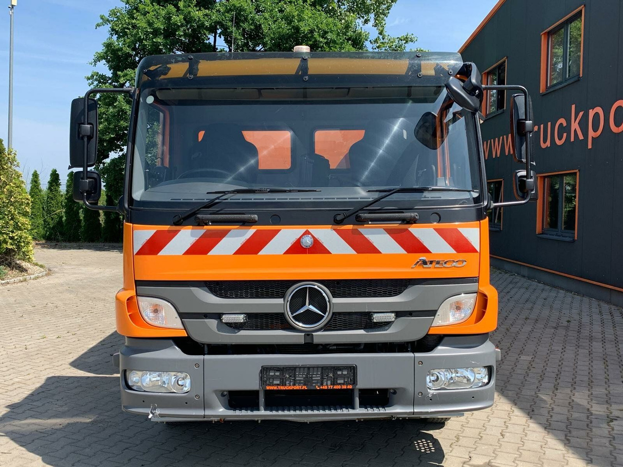 Utcaseprő gép Mercedes-Benz Atego Kehrmaschine BUCHER CITYFANT 5000: 7 kép.
