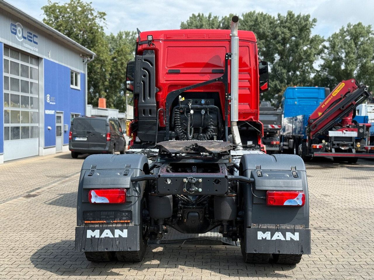 MAN TGS 18.520 4x4 SZM - Kipphyd. Blatt Luft Pritard - Nyergesvontató: 4 kép. MAN TGS 18.520 4x4 SZM - Kipphyd. Blatt Luft Pritard - Nyergesvontató: 4 kép.