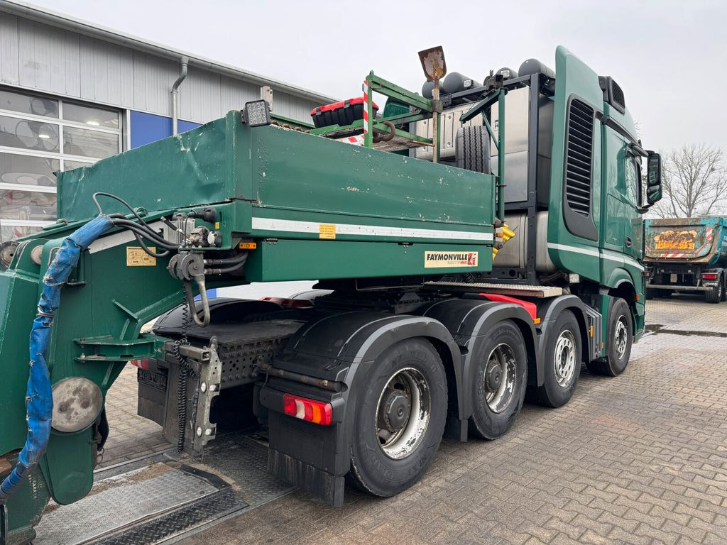 Mercedes-Benz ACTROS 4163 8x4 Schwerlast +Tieflader 4+2 *83 T - Nyergesvontató: 5 kép. Mercedes-Benz ACTROS 4163 8x4 Schwerlast +Tieflader 4+2 *83 T - Nyergesvontató: 5 kép.