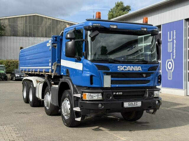 Scania P 410 8x4 Dreiseitenkipper DAUTEL - Billenőplatós teherautó: 1 kép. Scania P 410 8x4 Dreiseitenkipper DAUTEL - Billenőplatós teherautó: 1 kép.