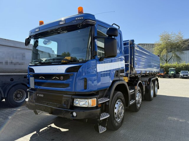 Scania P 410 8x4 Dreiseitenkipper DAUTEL - Billenőplatós teherautó: 3 kép. Scania P 410 8x4 Dreiseitenkipper DAUTEL - Billenőplatós teherautó: 3 kép.