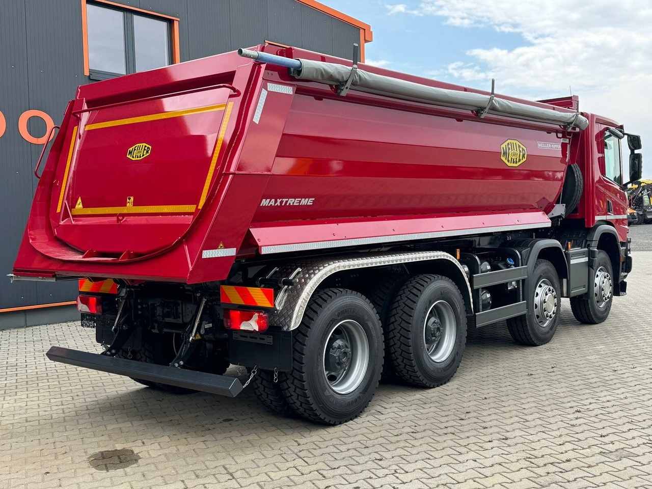 Scania P 420 8x4 Kipper Meiller Euro 6 - Konténerszállító: 5 kép. Scania P 420 8x4 Kipper Meiller Euro 6 - Konténerszállító: 5 kép.