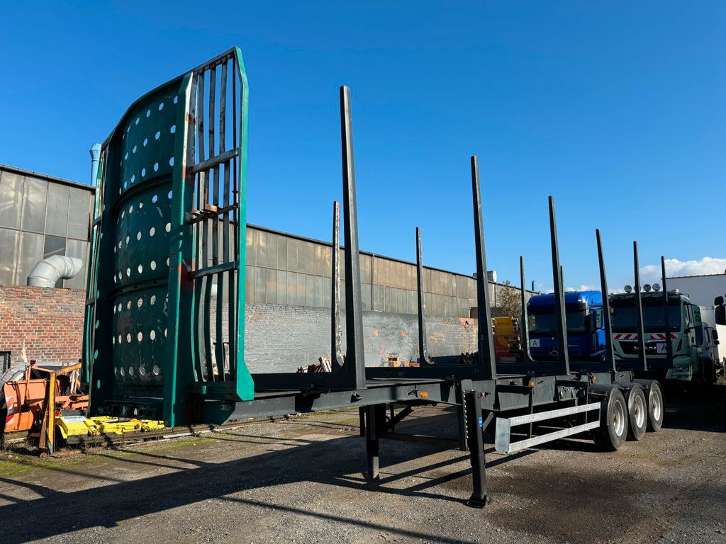 Platós félpótkocsi Schwarzmüller HS 3/E Langmaterial Holz 3 Achse 35.000 Kg: 1 kép.