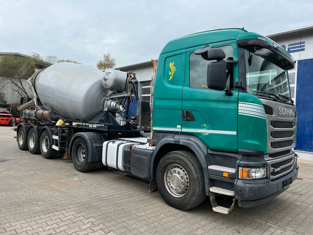 Schwing Stetter Betonmischer Auflieger 10 m³ - Betonkeverő félpótkocsi: 2 kép. Schwing Stetter Betonmischer Auflieger 10 m³ - Betonkeverő félpótkocsi: 2 kép.
