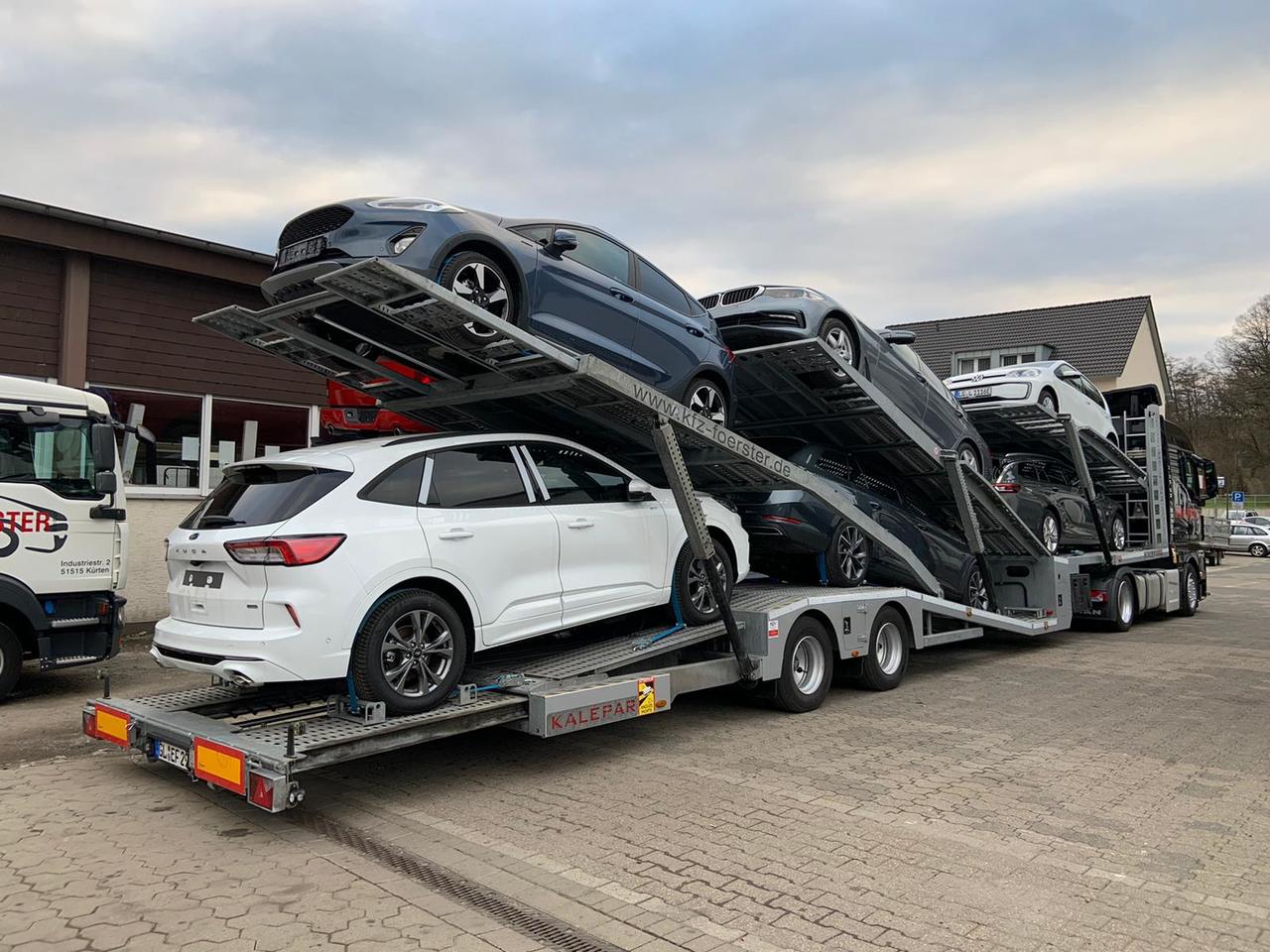 KALEPAR KLP 228V6-6 Loader Autotransporter - Félpótkocsi autószállító: 5 kép. KALEPAR KLP 228V6-6 Loader Autotransporter - Félpótkocsi autószállító: 5 kép.