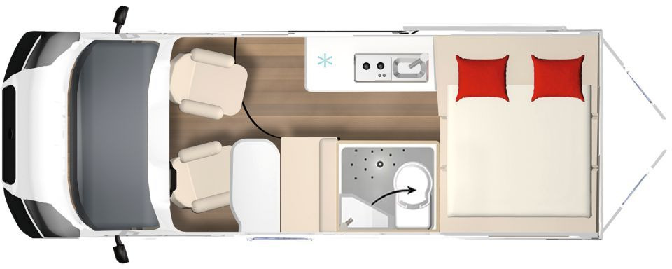 Bürstner B66 600 C Gästebett quer zur Sitzgruppe - Kempingautó: 2 kép. Bürstner B66 600 C Gästebett quer zur Sitzgruppe - Kempingautó: 2 kép.