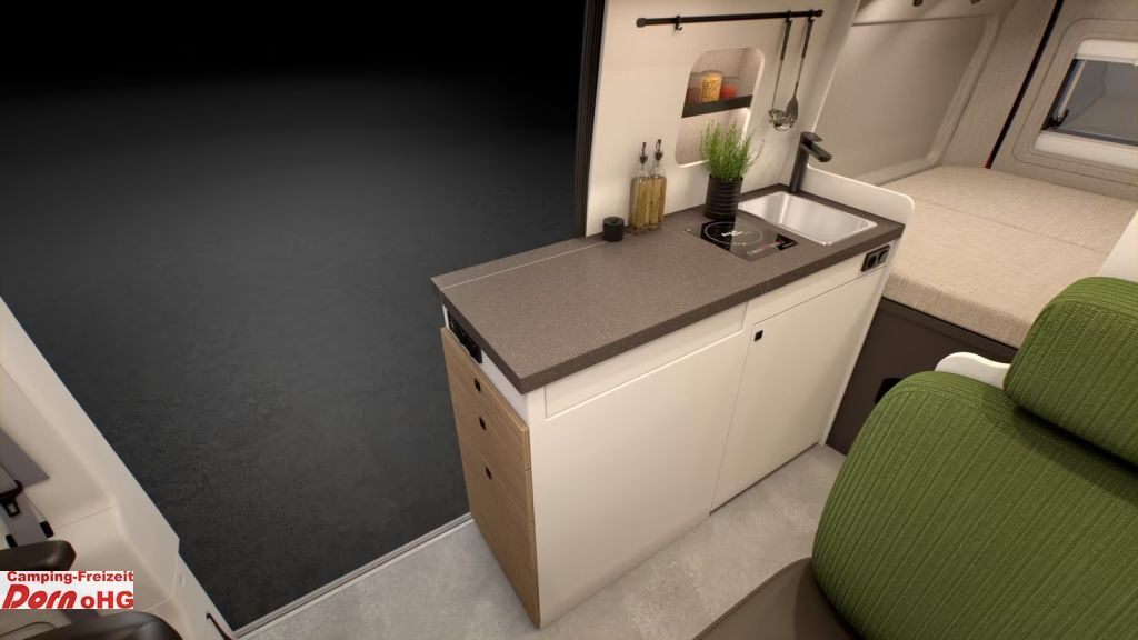 Bürstner Papillon CV neues Modell - Kempingautó: 4 kép. Bürstner Papillon CV neues Modell - Kempingautó: 4 kép.