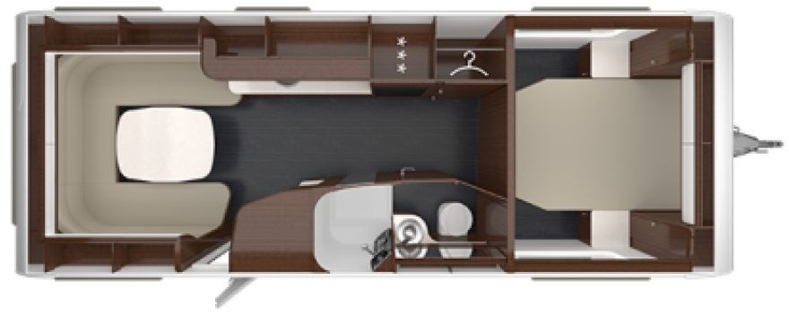 Tabbert Puccini 685 DF 2,5 Alde Fußbodenheizung - Lakókocsi: 1 kép. Tabbert Puccini 685 DF 2,5 Alde Fußbodenheizung - Lakókocsi: 1 kép.