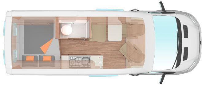 Weinsberg CaraBus 600 MQ Automatik/170PS - Kempingautó: 2 kép. Weinsberg CaraBus 600 MQ Automatik/170PS - Kempingautó: 2 kép.