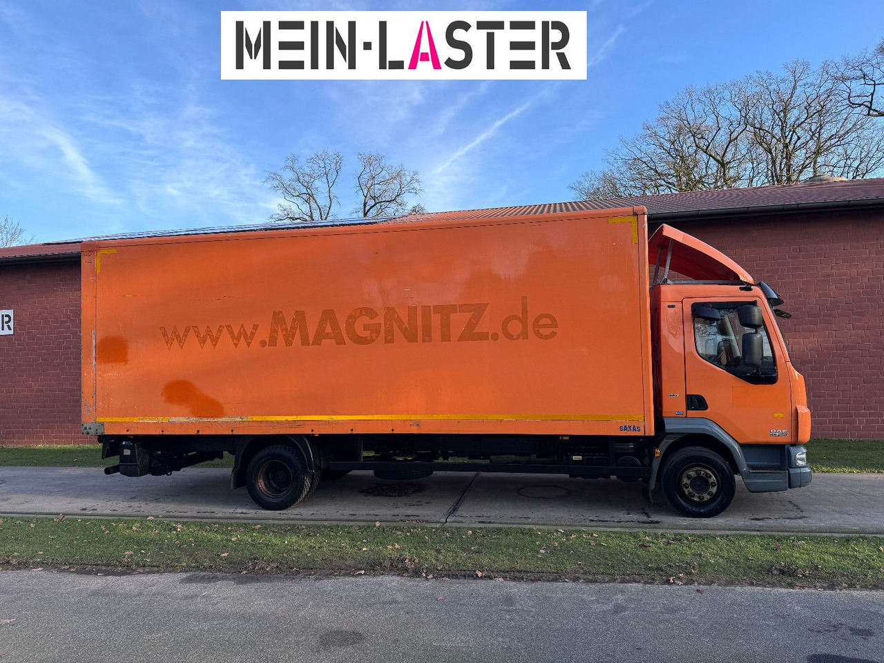 DAF A45 LF 250 Ladeborwand AHK Vorrüstung - Dobozos felépítményű teherautó: 3 kép. DAF A45 LF 250 Ladeborwand AHK Vorrüstung - Dobozos felépítményű teherautó: 3 kép.