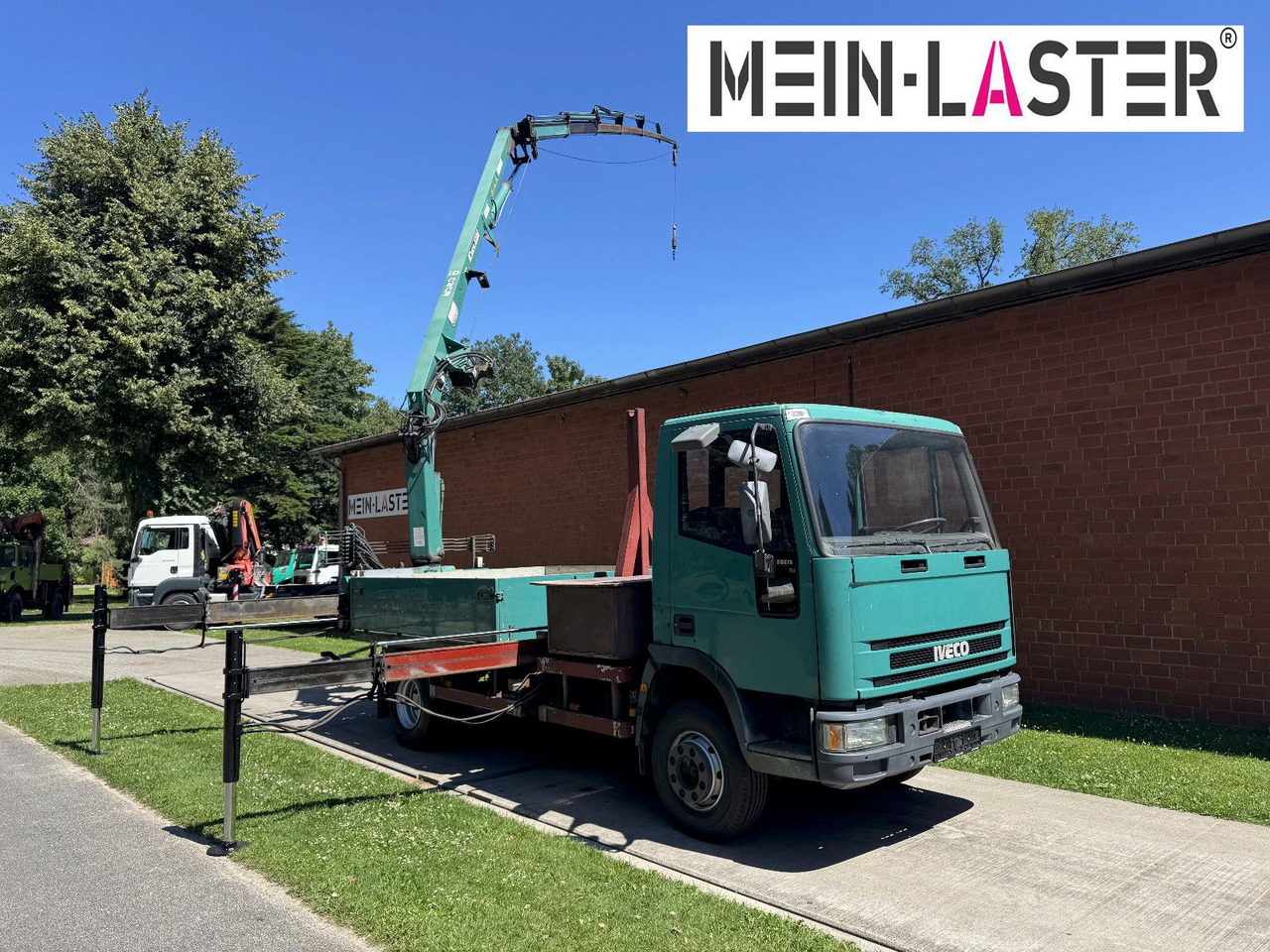 Iveco ML 80 E 15 Tirre 131 22.7 m Funk + Seilwinde - Darus autó: 2 kép. Iveco ML 80 E 15 Tirre 131 22.7 m Funk + Seilwinde - Darus autó: 2 kép.