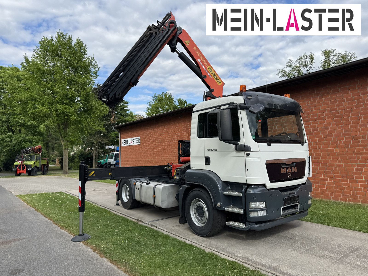 MAN TGS 18.400 PK 22002-E 20 m- 5.550kg + 5/6 Steuer - Darus autó: 3 kép. MAN TGS 18.400 PK 22002-E 20 m- 5.550kg + 5/6 Steuer - Darus autó: 3 kép.