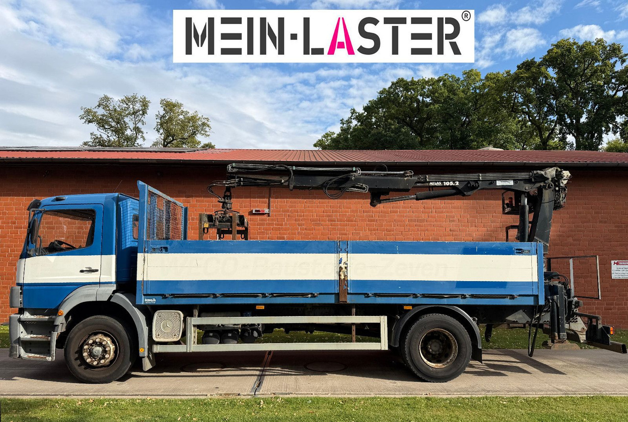 Mercedes-Benz 1823 Atego Atlas 105.2 1.Hand nur 226.000 km - Platós teherautó, Darus autó: 4 kép. Mercedes-Benz 1823 Atego Atlas 105.2 1.Hand nur 226.000 km - Platós teherautó, Darus autó: 4 kép.