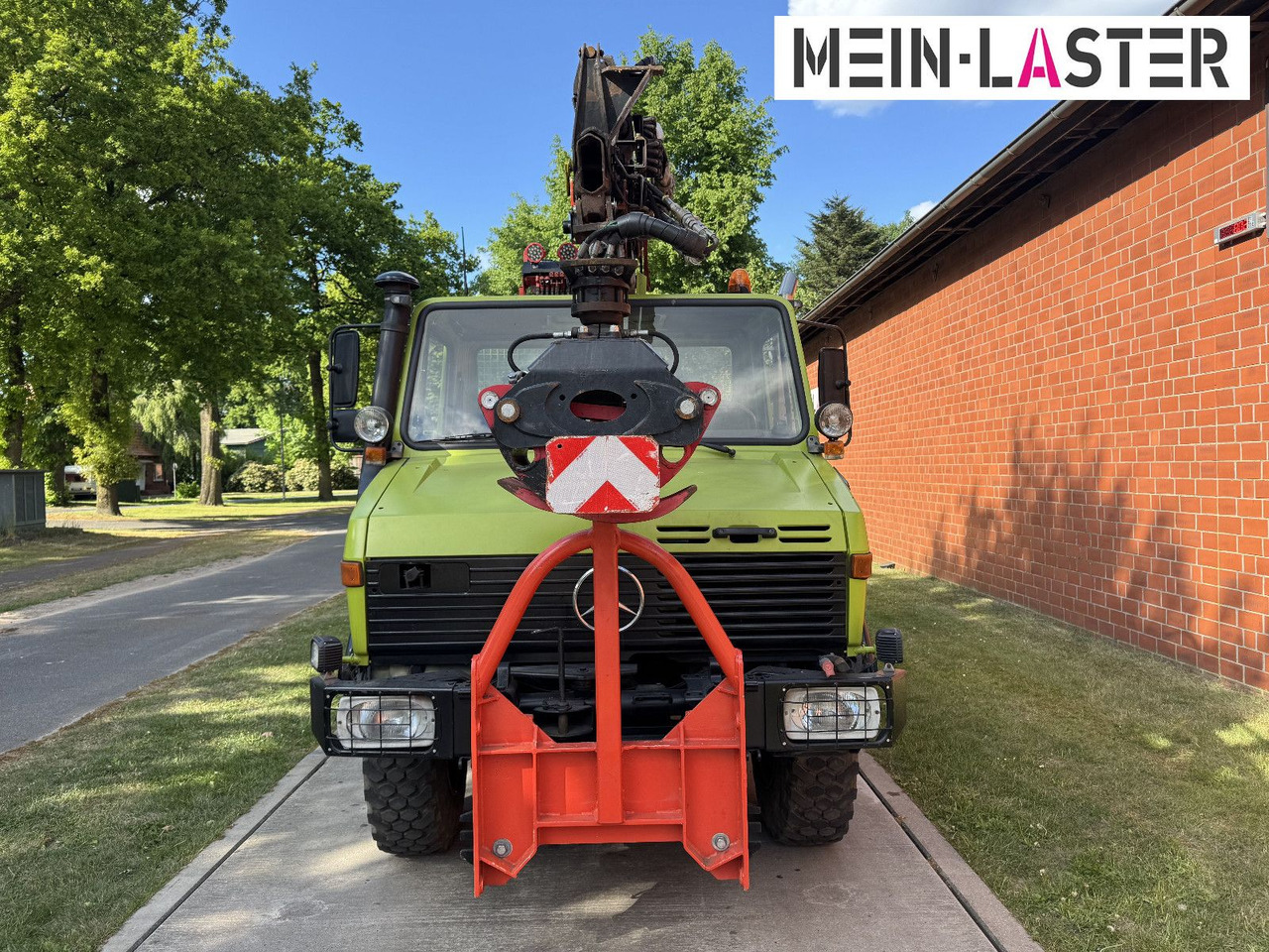 Unimog U 1650 PK 10500 Kran 15 m max. 3,9 t Seilwinde - Darus autó: 5 kép. Unimog U 1650 PK 10500 Kran 15 m max. 3,9 t Seilwinde - Darus autó: 5 kép.
