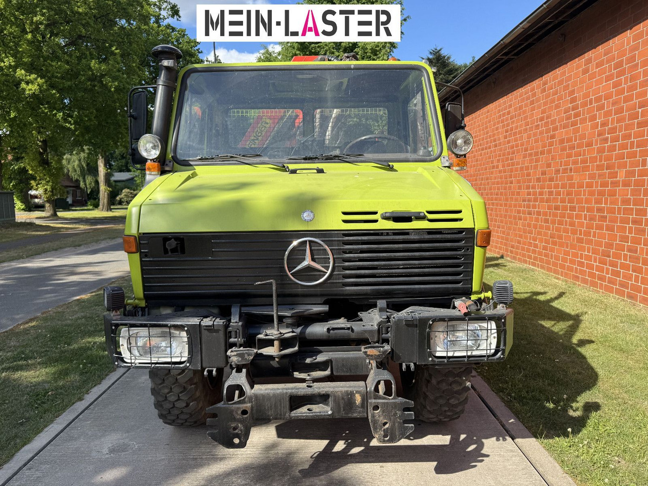 Unimog U 1650 PK 10500 Kran 15 m max. 3,9 t Seilwinde lízing Unimog U 1650 PK 10500 Kran 15 m max. 3,9 t Seilwinde: 10 kép.