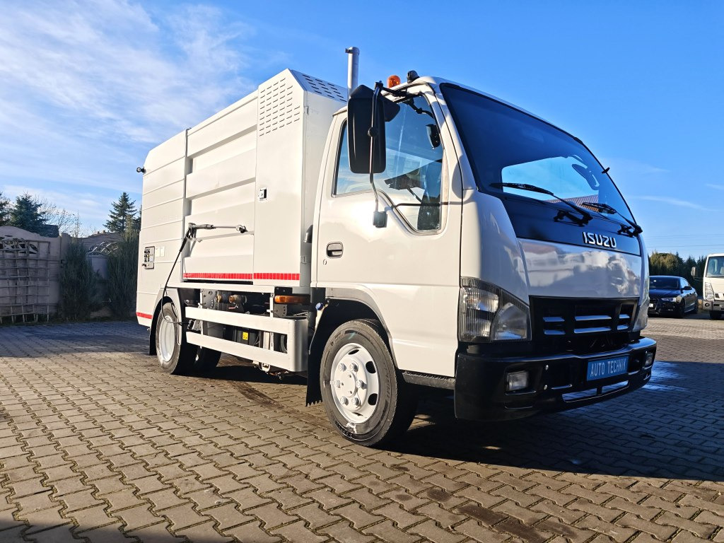 Szemetesautó Isuzu Small CONTAINER WASHER Containerreiniger - FARID: 14 kép.
