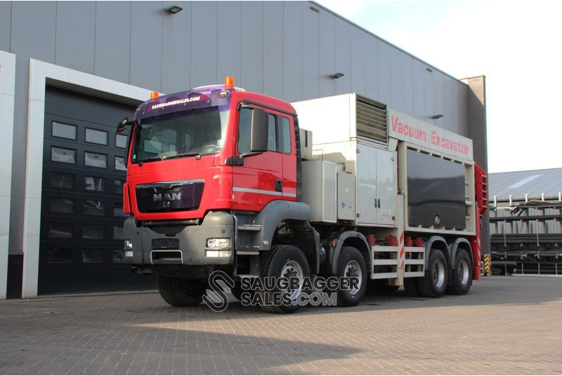 MAN TGA 41.480 MTS 2009 Saugbagger - Szippantós autó: 1 kép. MAN TGA 41.480 MTS 2009 Saugbagger - Szippantós autó: 1 kép.