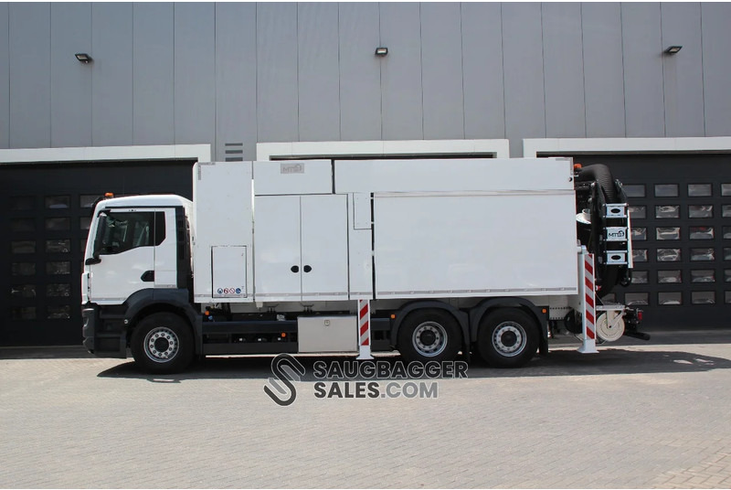 MAN TGS 26.510 6X2-4 BL CH MTS DINO 8 SAUGBAGGER - Szippantós autó: 2 kép. MAN TGS 26.510 6X2-4 BL CH MTS DINO 8 SAUGBAGGER - Szippantós autó: 2 kép.