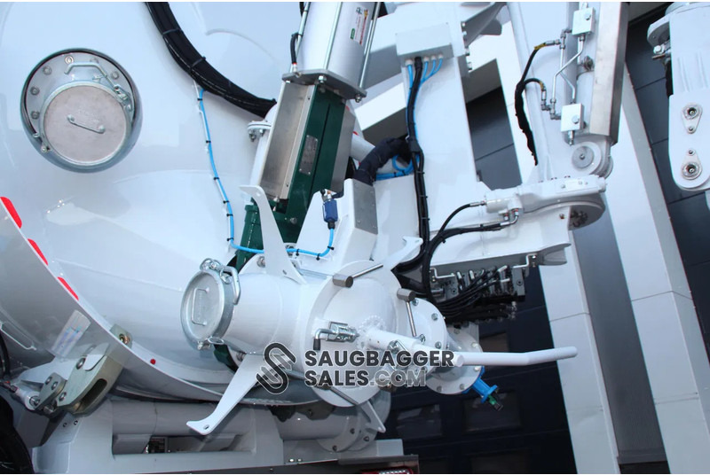 Szippantós autó Mercedes-Benz Arocs Amphitec Vortex 11000 Saugbagger: 8 kép.