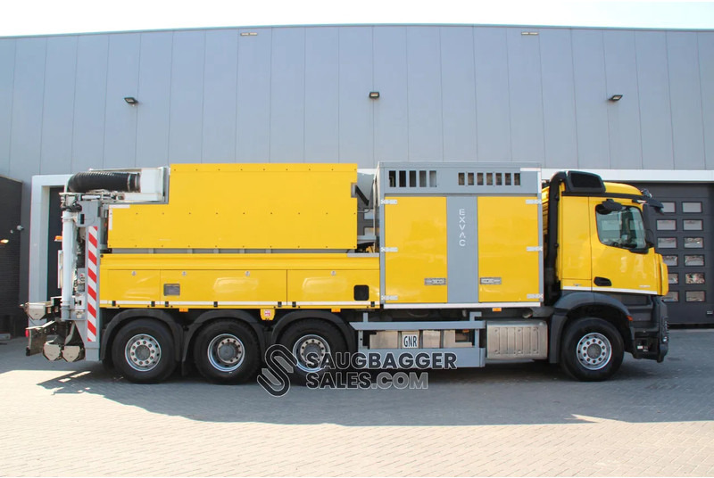 Szippantós autó Mercedes-Benz Arocs RIVARD EXVAC Saugbagger: 17 kép.