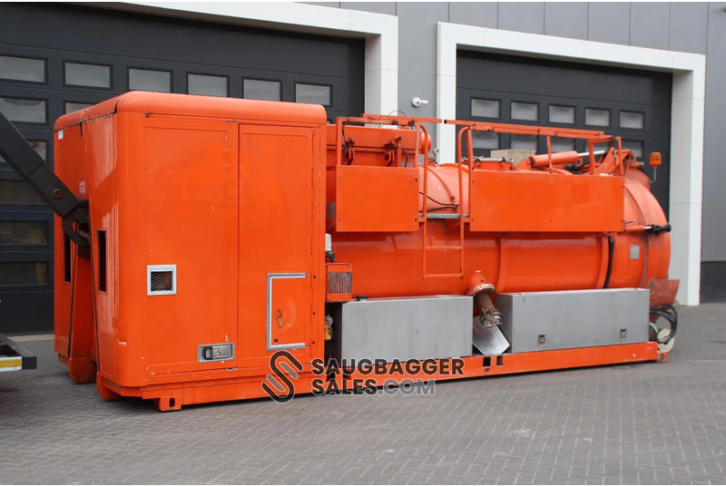Szippantós autó Scania R520 V8 KOKS MegaVac Loader 8000 Evo – Dry material unit: 9 kép.