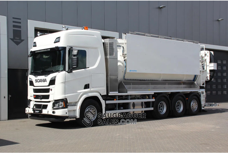 Scania R560 Amphitec Vortex 11000 - Szippantós autó: 1 kép. Scania R560 Amphitec Vortex 11000 - Szippantós autó: 1 kép.
