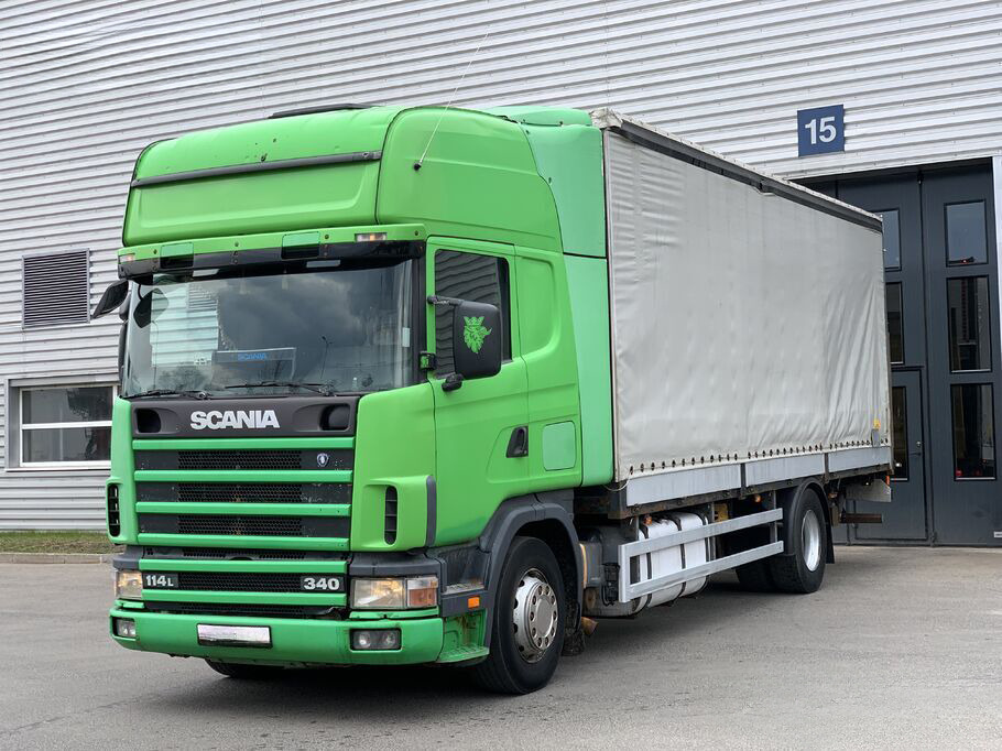 SCANIA 114L 340 - Ponyvás teherautó: 3 kép. SCANIA 114L 340 - Ponyvás teherautó: 3 kép.