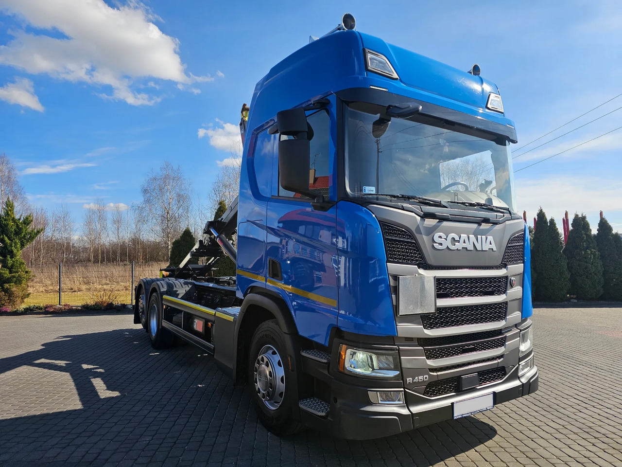 SCANIA R450 - Horgos rakodó teherautó: 5 kép. SCANIA R450 - Horgos rakodó teherautó: 5 kép.