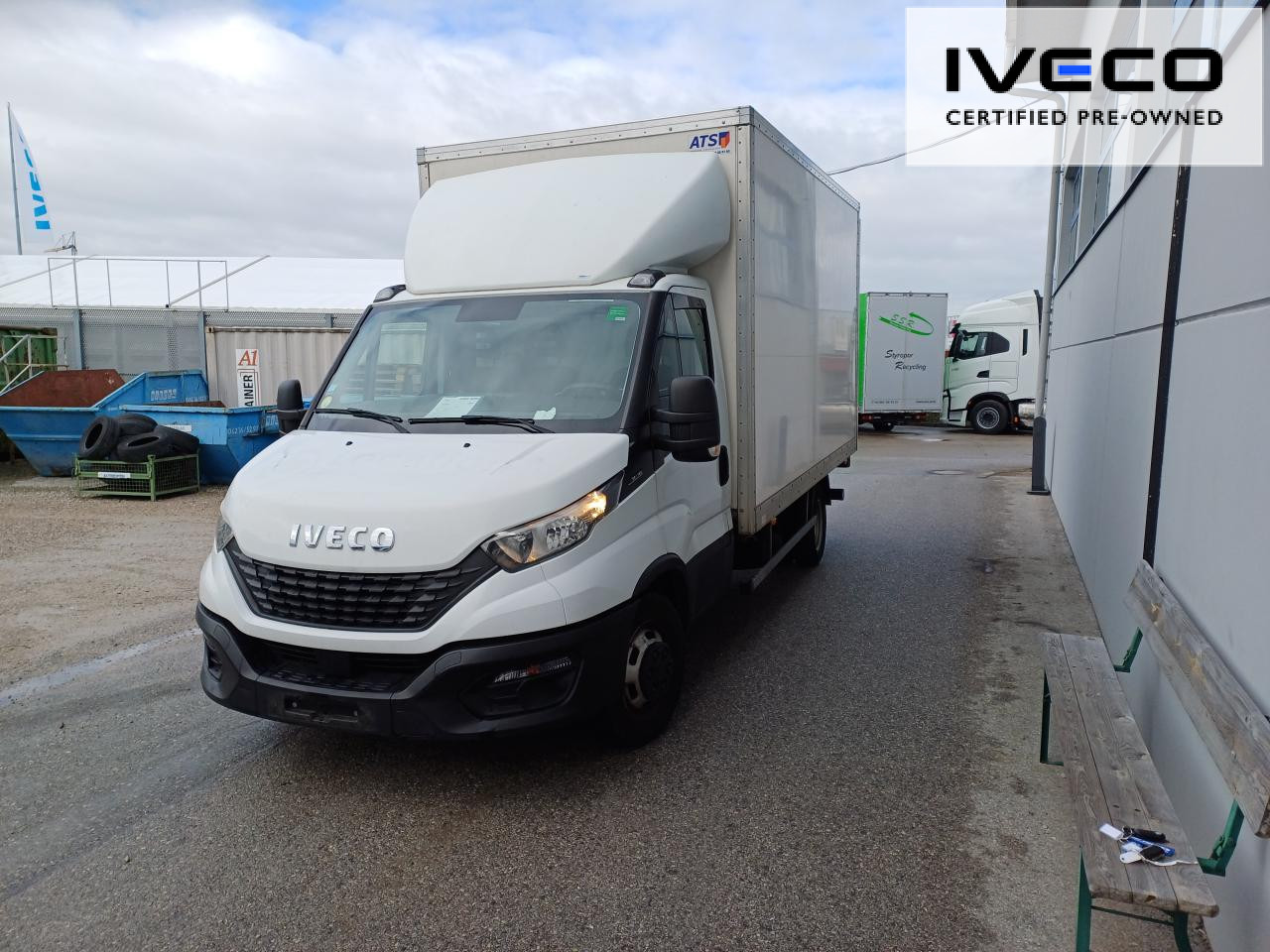 IVECO Daily 35C16H Euro6 Klima ZV - Dobozos kisteherautó: 1 kép. IVECO Daily 35C16H Euro6 Klima ZV - Dobozos kisteherautó: 1 kép.
