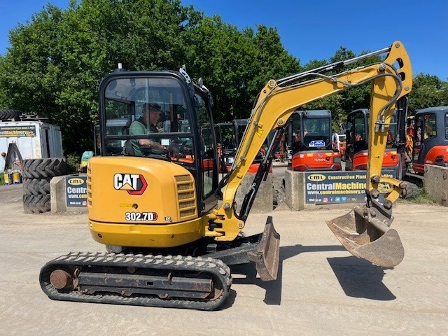 CAT 302.7 D CR - Minikotró: 1 kép. CAT 302.7 D CR - Minikotró: 1 kép.