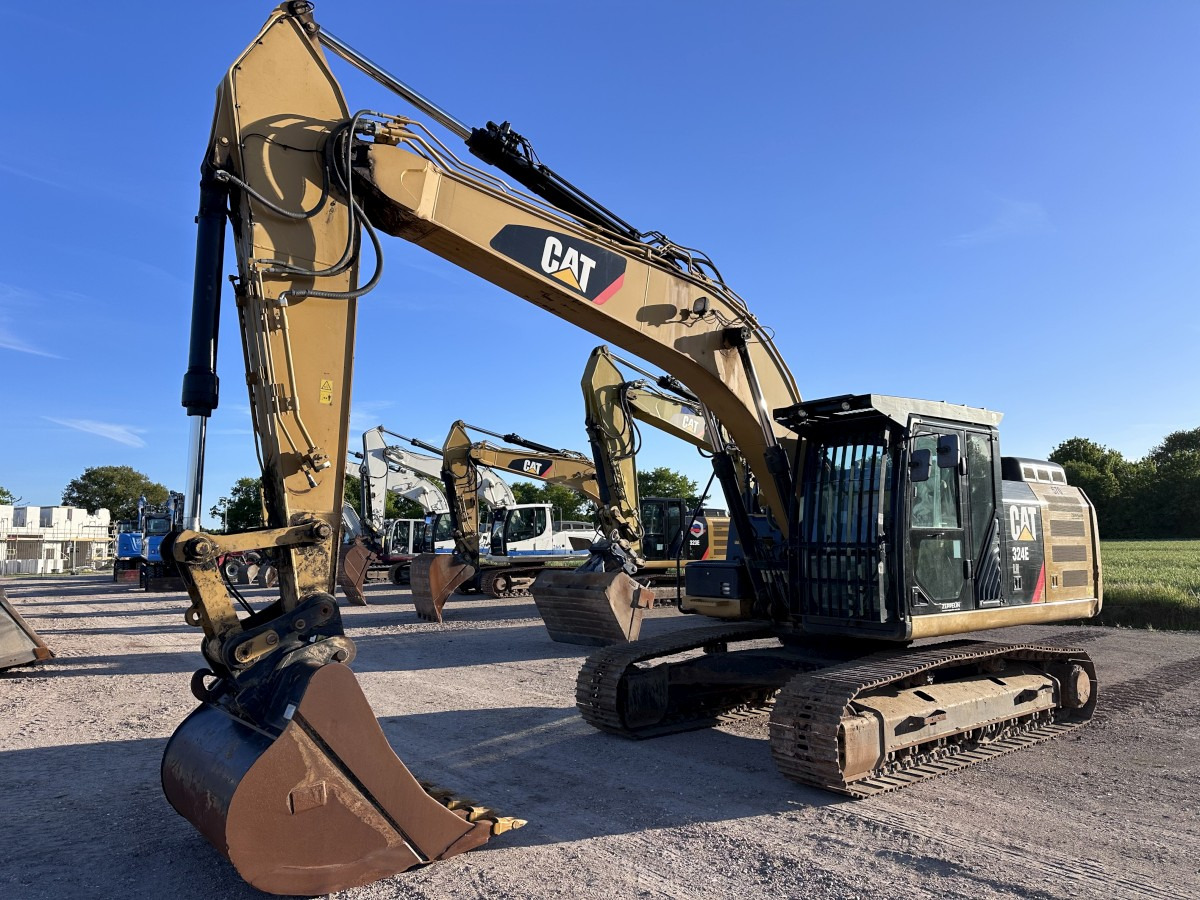 CATERPILLAR 324 E LN Deutsche Maschine! Top !!! - Lánctalpas kotró: 3 kép. CATERPILLAR 324 E LN Deutsche Maschine! Top !!! - Lánctalpas kotró: 3 kép.