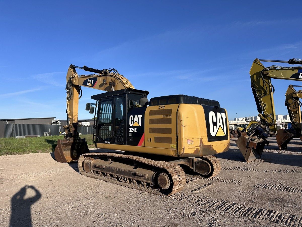 CATERPILLAR 324 E LN Deutsche Maschine! Top !!! - Lánctalpas kotró: 5 kép. CATERPILLAR 324 E LN Deutsche Maschine! Top !!! - Lánctalpas kotró: 5 kép.