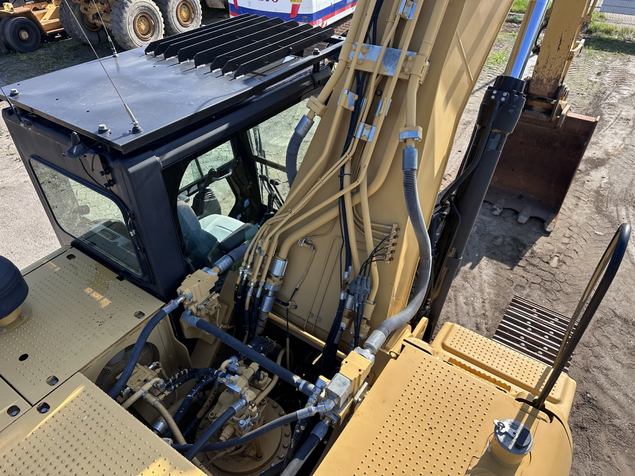 Lánctalpas kotró CATERPILLAR 336 D LN +New chains+Sprocket German machine!: 25 kép.