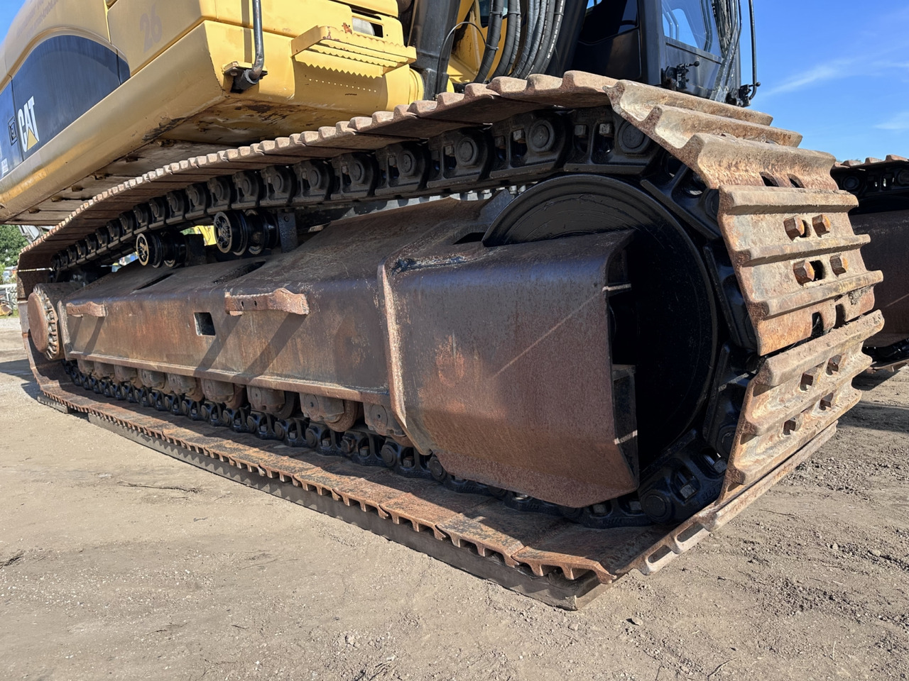 Lánctalpas kotró CATERPILLAR 336 D LN +New chains+Sprocket German machine!: 21 kép.