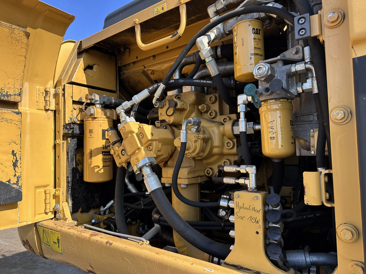 Lánctalpas kotró CATERPILLAR 336 D LN +New chains+Sprocket German machine!: 36 kép.
