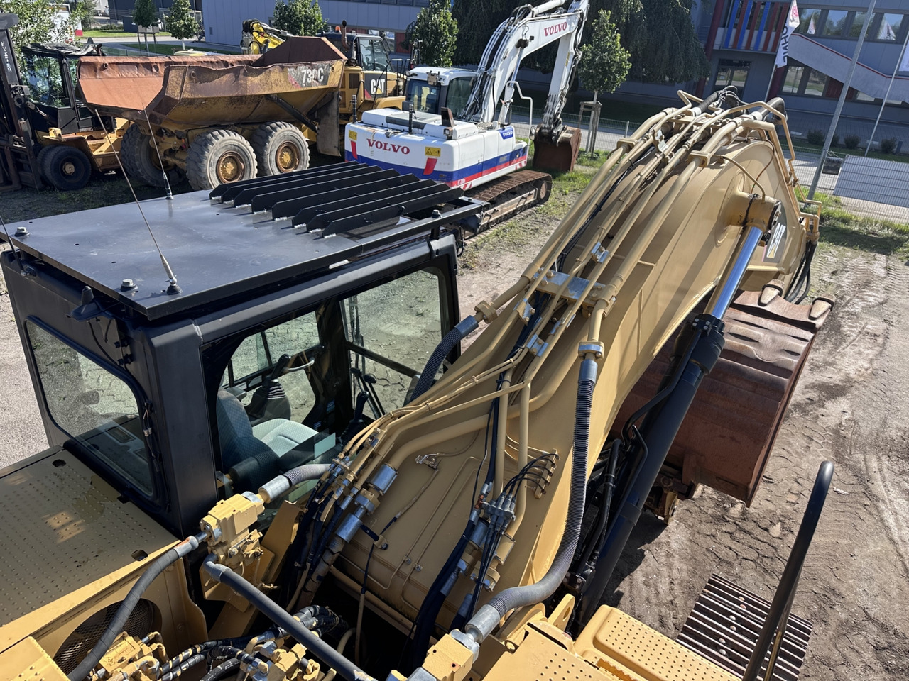 Lánctalpas kotró CATERPILLAR 336 D LN +New chains+Sprocket German machine!: 48 kép.