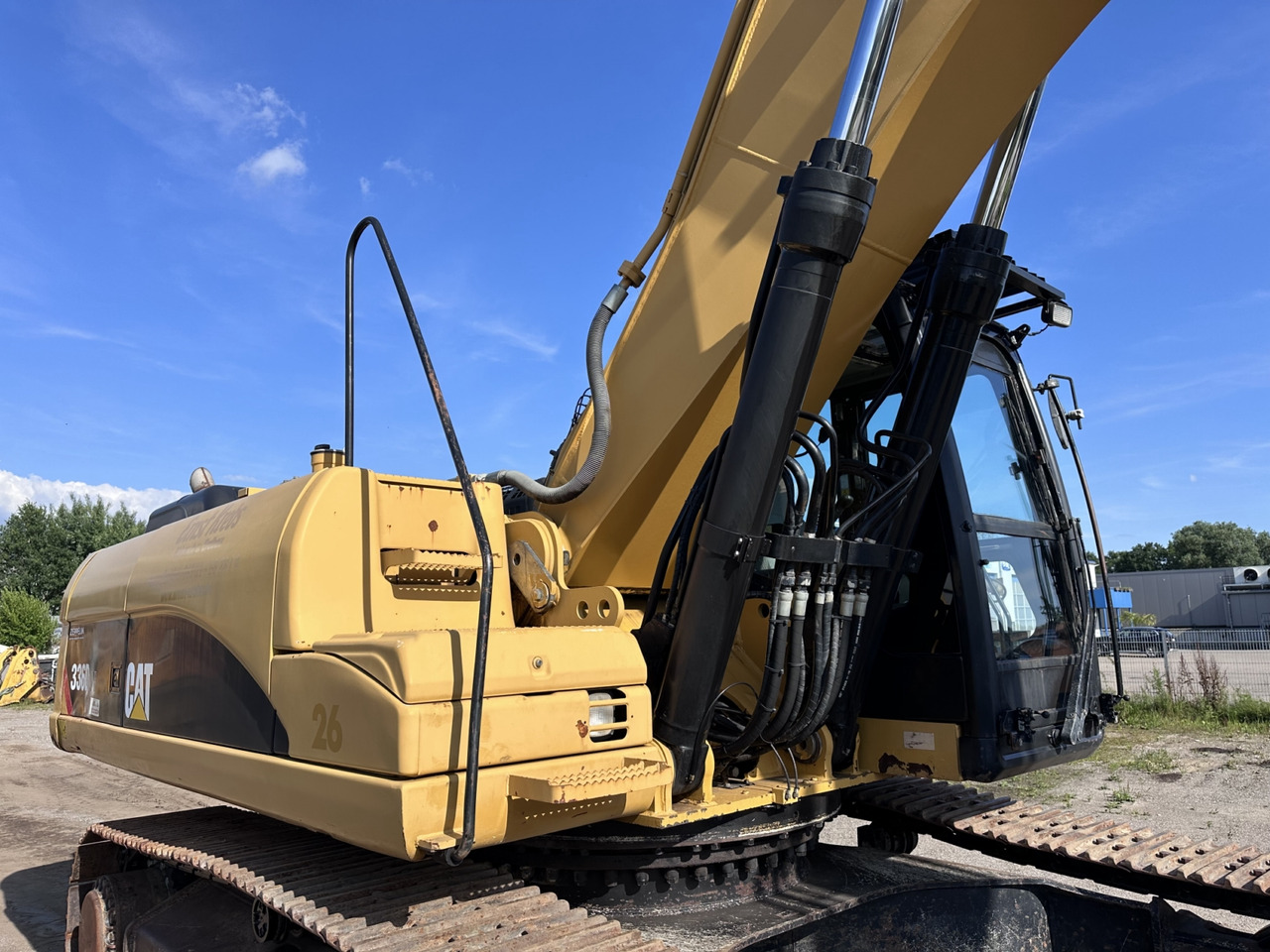 Lánctalpas kotró CATERPILLAR 336 D LN +New chains+Sprocket German machine!: 13 kép.
