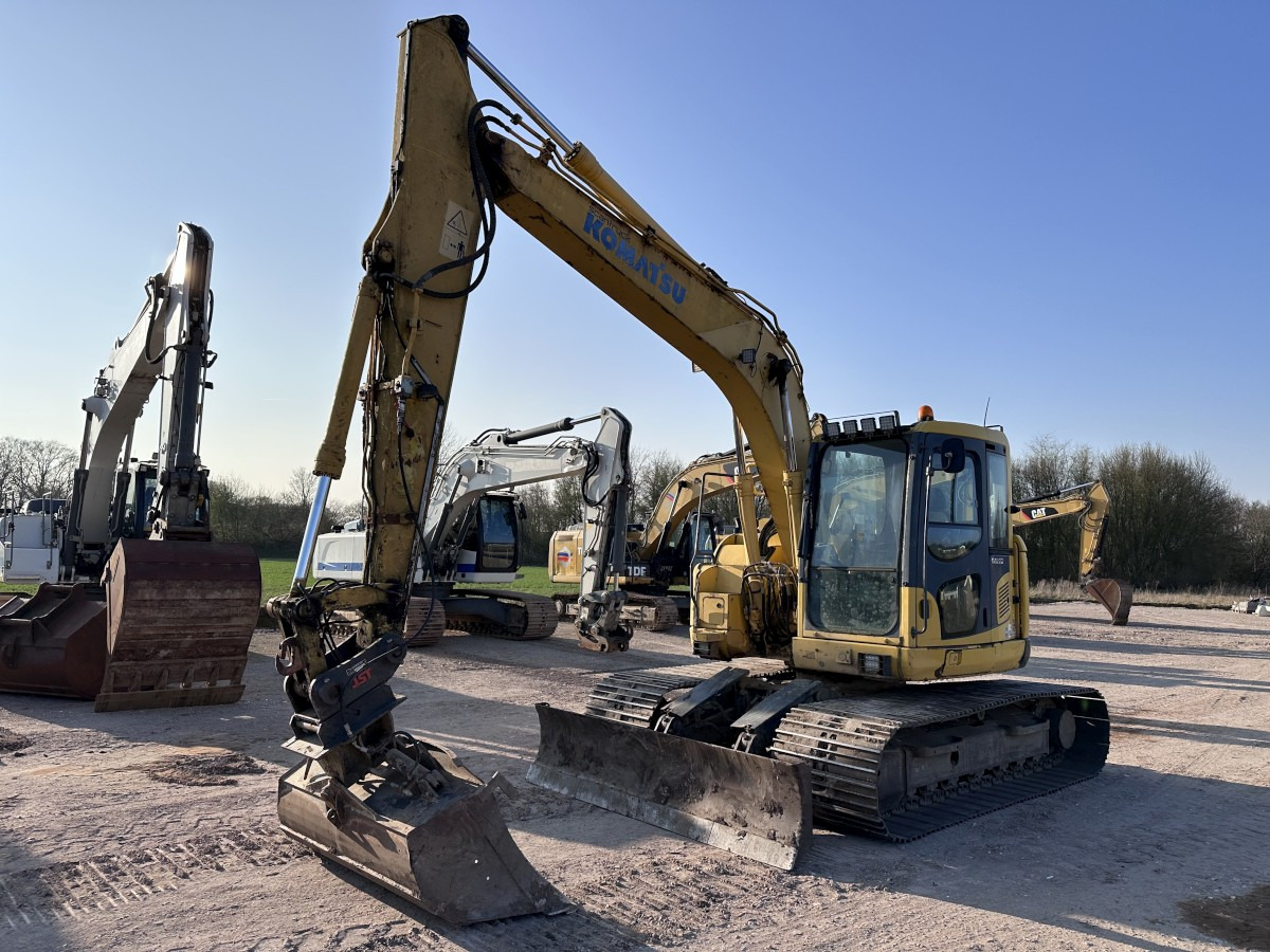 KOMATSU PC 138 US-8 Klima Zentralschmierung Top Zustand! - Lánctalpas kotró: 1 kép. KOMATSU PC 138 US-8 Klima Zentralschmierung Top Zustand! - Lánctalpas kotró: 1 kép.