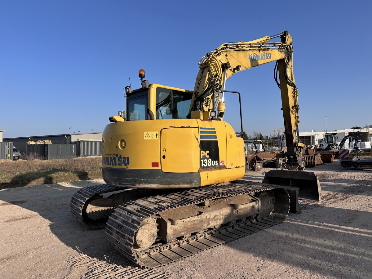 KOMATSU PC 138 US-8 Klima Zentralschmierung Top Zustand! - Lánctalpas kotró: 4 kép. KOMATSU PC 138 US-8 Klima Zentralschmierung Top Zustand! - Lánctalpas kotró: 4 kép.