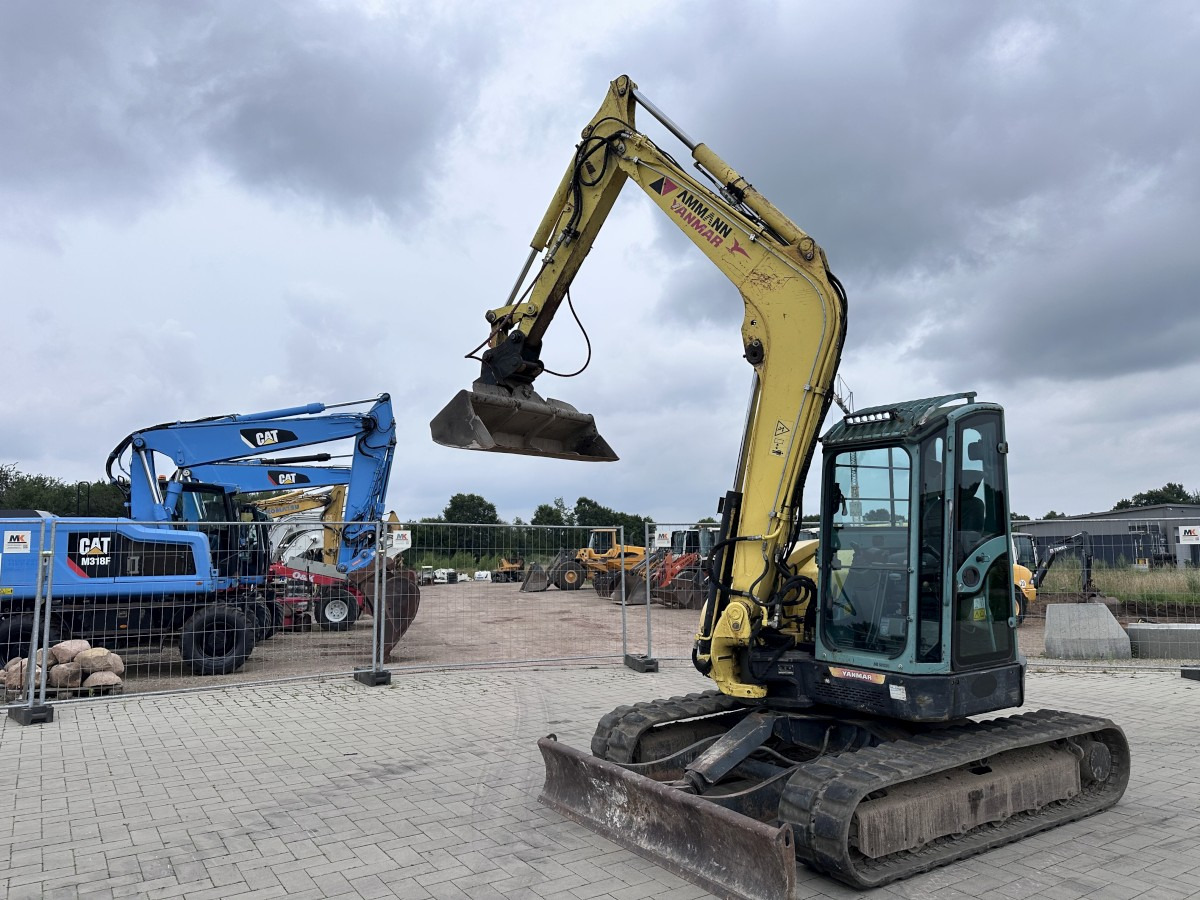 Minikotró YANMAR Vio 75 Top Zustand German machine ! ! !: 33 kép. Minikotró YANMAR Vio 75 Top Zustand German machine ! ! !: 33 kép.