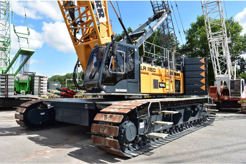 Liebherr LR 1160 - Lánctalpas daru: 2 kép. Liebherr LR 1160 - Lánctalpas daru: 2 kép.