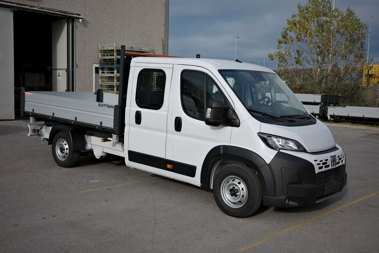 Fiat Ducato 35H Cabinato L4 DoKa 3-Seiten-Kipper 140 - Billenőplatós kisteherautó, Duplakabinos kisteherautó: 3 kép. Fiat Ducato 35H Cabinato L4 DoKa 3-Seiten-Kipper 140 - Billenőplatós kisteherautó, Duplakabinos kisteherautó: 3 kép.