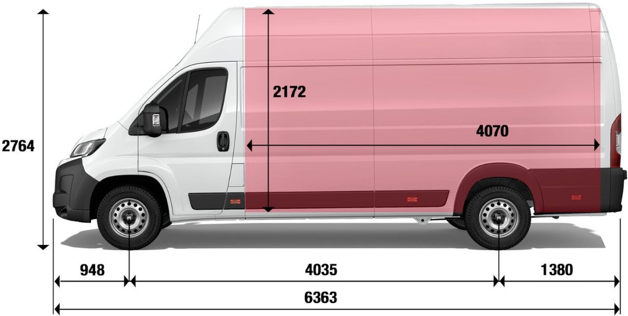 Furgon Fiat Ducato  35H L4H3 180 Kastenwagen 2025: 6 kép.