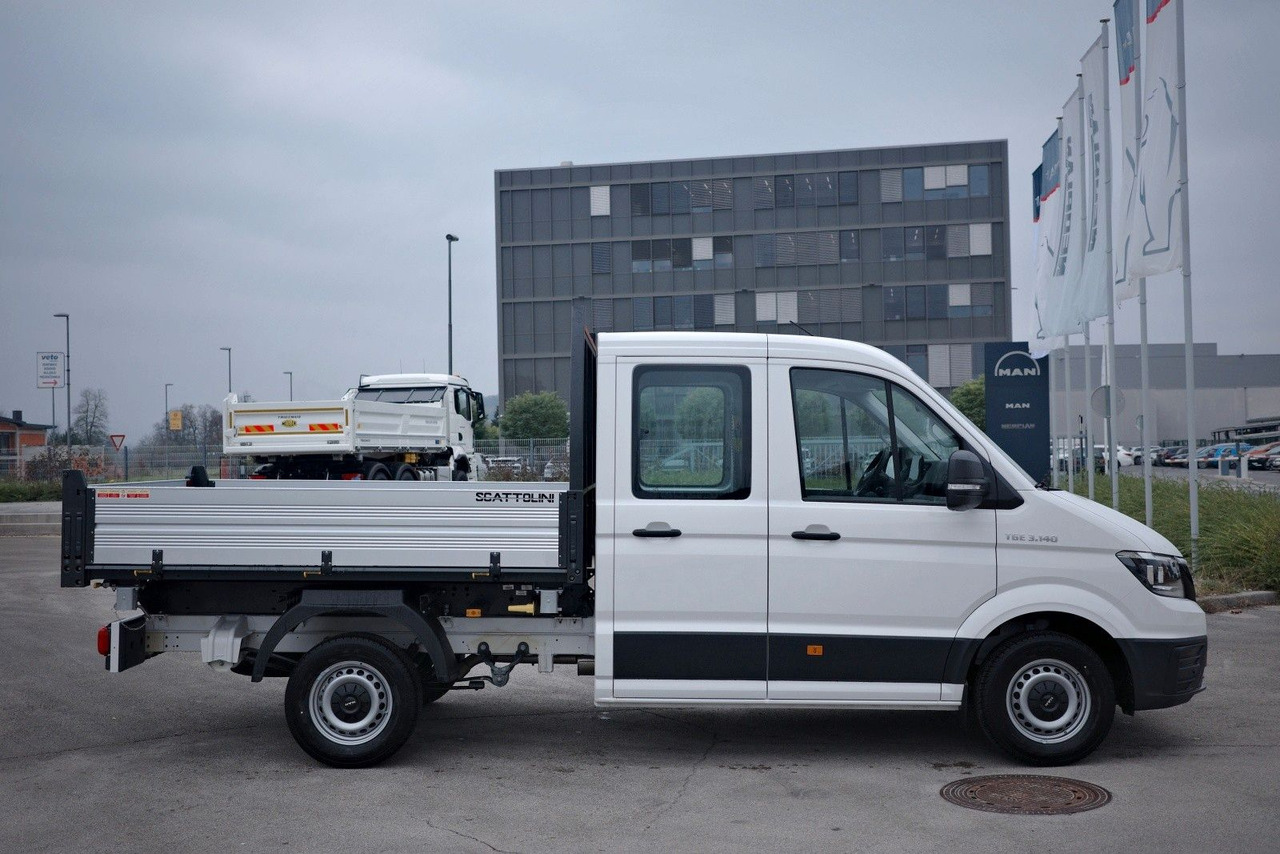 MAN TGE 3.140 L3 DoKa (3+4) 3-Seiten-Kipper - Billenőplatós kisteherautó, Duplakabinos kisteherautó: 3 kép. MAN TGE 3.140 L3 DoKa (3+4) 3-Seiten-Kipper - Billenőplatós kisteherautó, Duplakabinos kisteherautó: 3 kép.