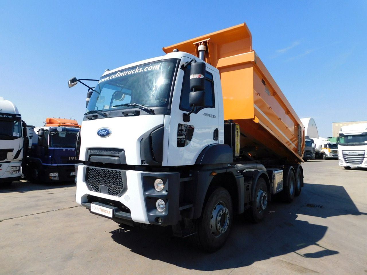 Ford 4142d 8x4 dcab e6 16s2230 - Billenőplatós teherautó: 1 kép. Ford 4142d 8x4 dcab e6 16s2230 - Billenőplatós teherautó: 1 kép.