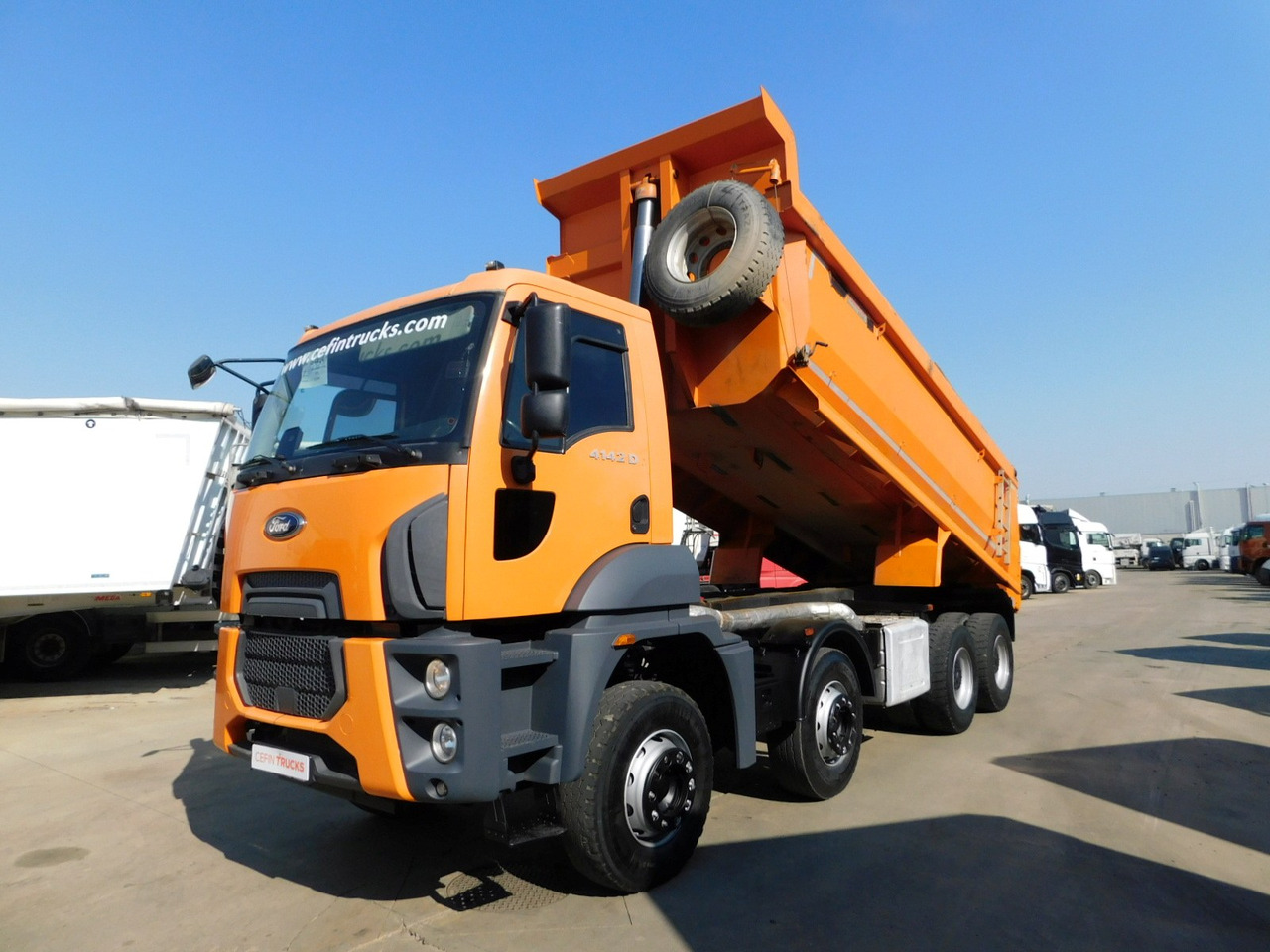 Ford 4142d 8x4 dcab e6 16s2230 - Billenőplatós teherautó: 1 kép. Ford 4142d 8x4 dcab e6 16s2230 - Billenőplatós teherautó: 1 kép.
