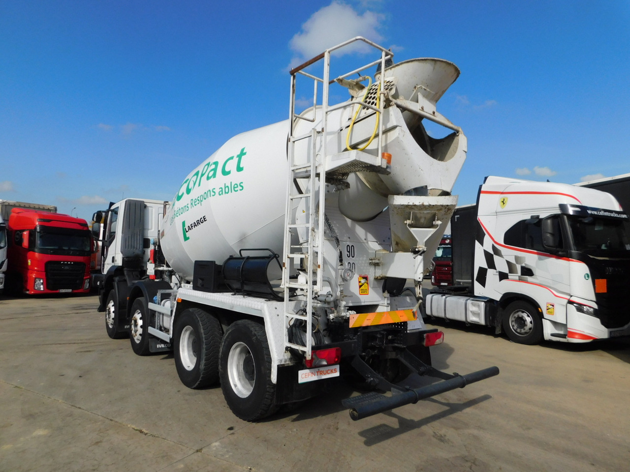 Iveco Ad340x - Betonmixer: 4 kép. Iveco Ad340x - Betonmixer: 4 kép.