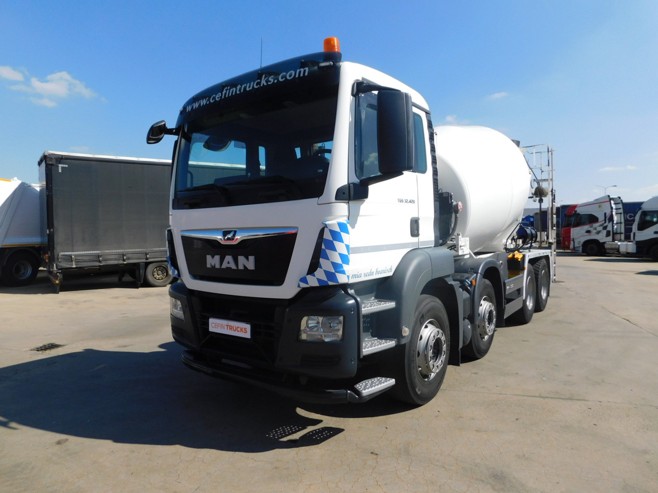 Man Tgs - Betonmixer: 1 kép. Man Tgs - Betonmixer: 1 kép.
