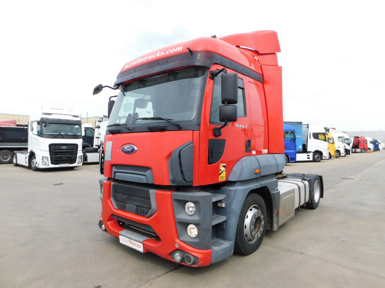 Ford 1848t 4x2 scab e6 12tx2620 - Nyergesvontató: 1 kép. Ford 1848t 4x2 scab e6 12tx2620 - Nyergesvontató: 1 kép.