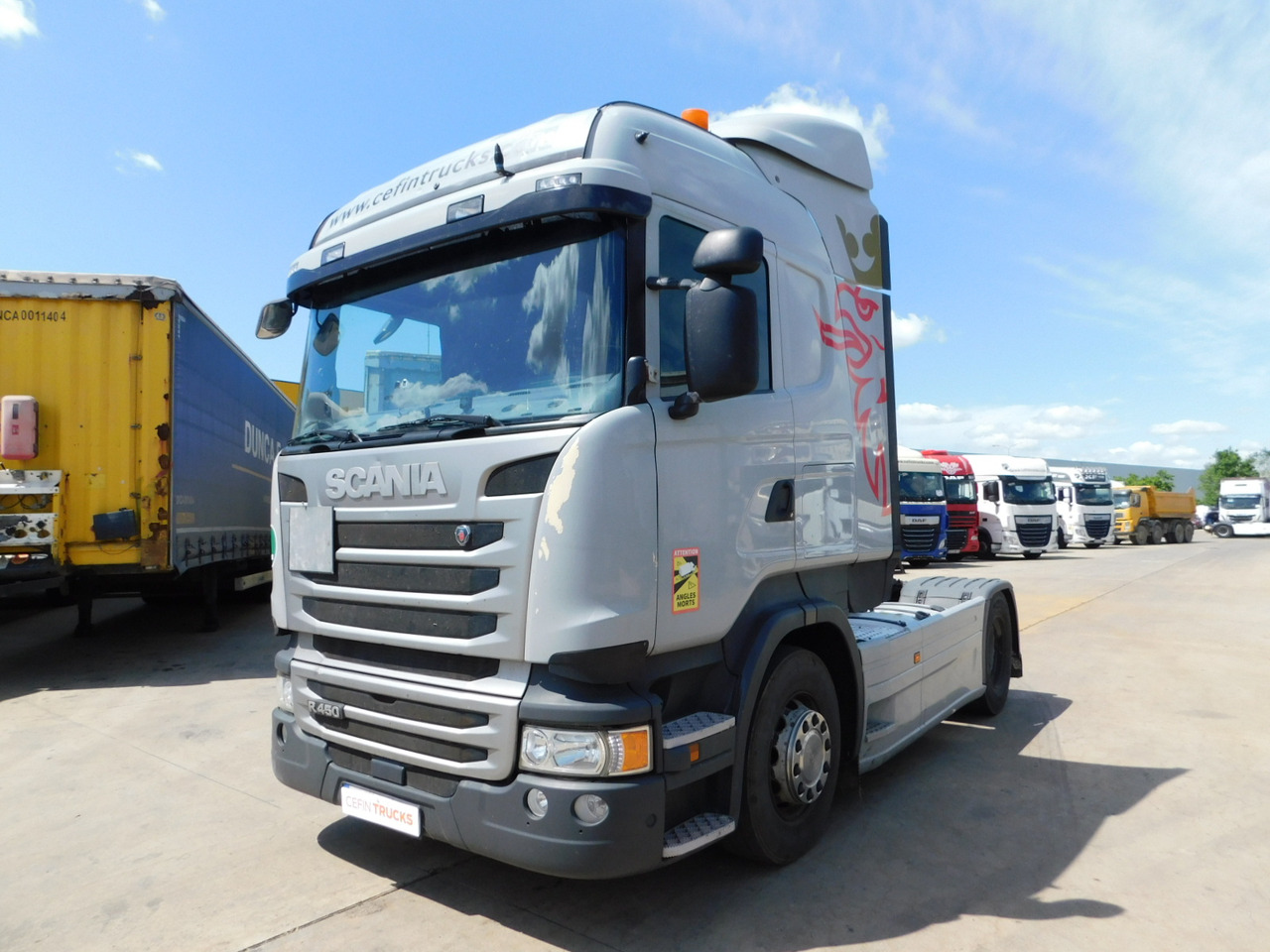 Scania R450 - Nyergesvontató: 1 kép. Scania R450 - Nyergesvontató: 1 kép.